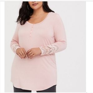 Torrid light pink Super Soft Tee